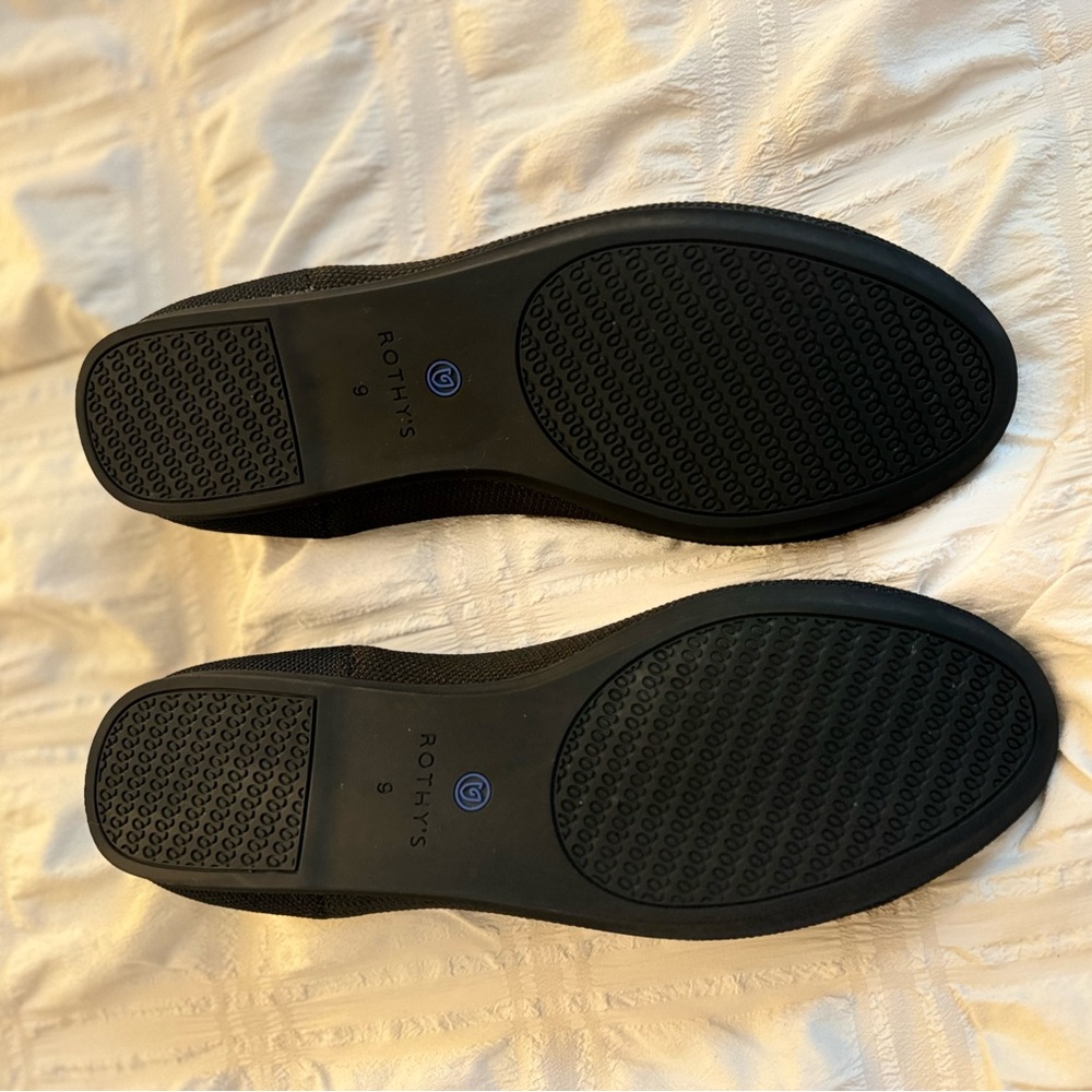 🖤 NWOT Rothy’s Black Flats Size 9 🖤 - Picture 9 of 14
